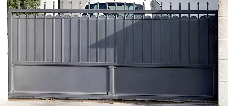 Metal Driveway Gate Installation West Haven